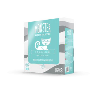 Monster Ocean Fresh kattsand